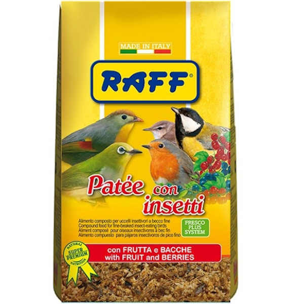 Raff con insectos para pájaros insectívoros - bichomania
