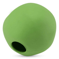 pelota caucho para premios beco pets verde