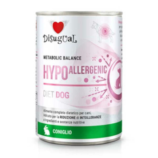 Disugual Hypoallergenic diet dog Conejo